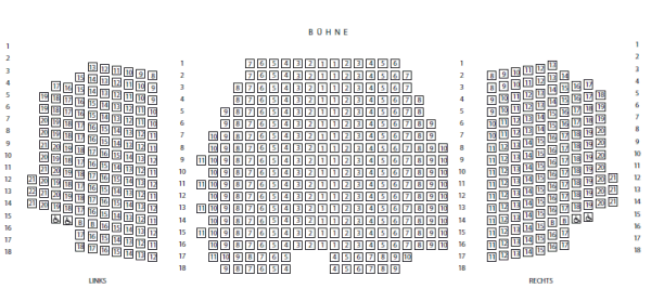 Saalplan Bluemax Theater Berlin